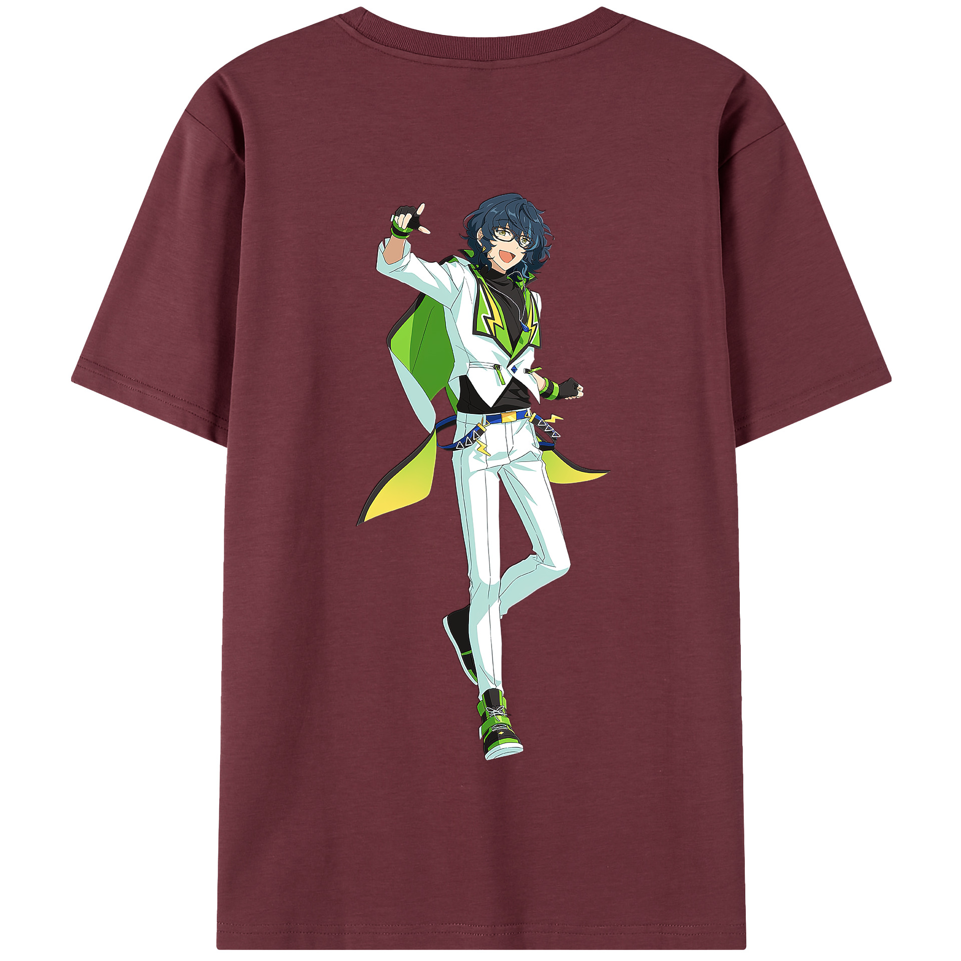 （画像用） あんさんぶるスターズ! Ensemble Stars 綿100％半袖Tシャツ（背面プリント）